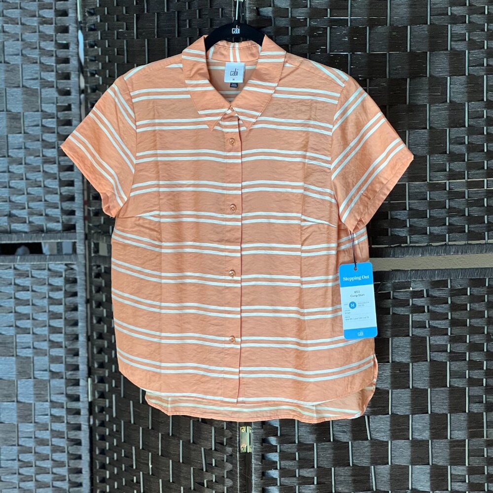 NWT CAbi Camp Shirt